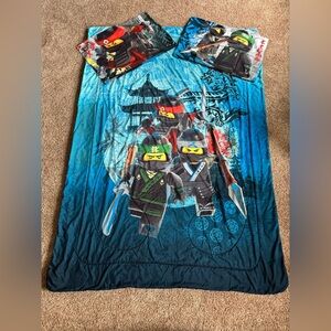 Twin Ninjago Comforter and Pillow Set